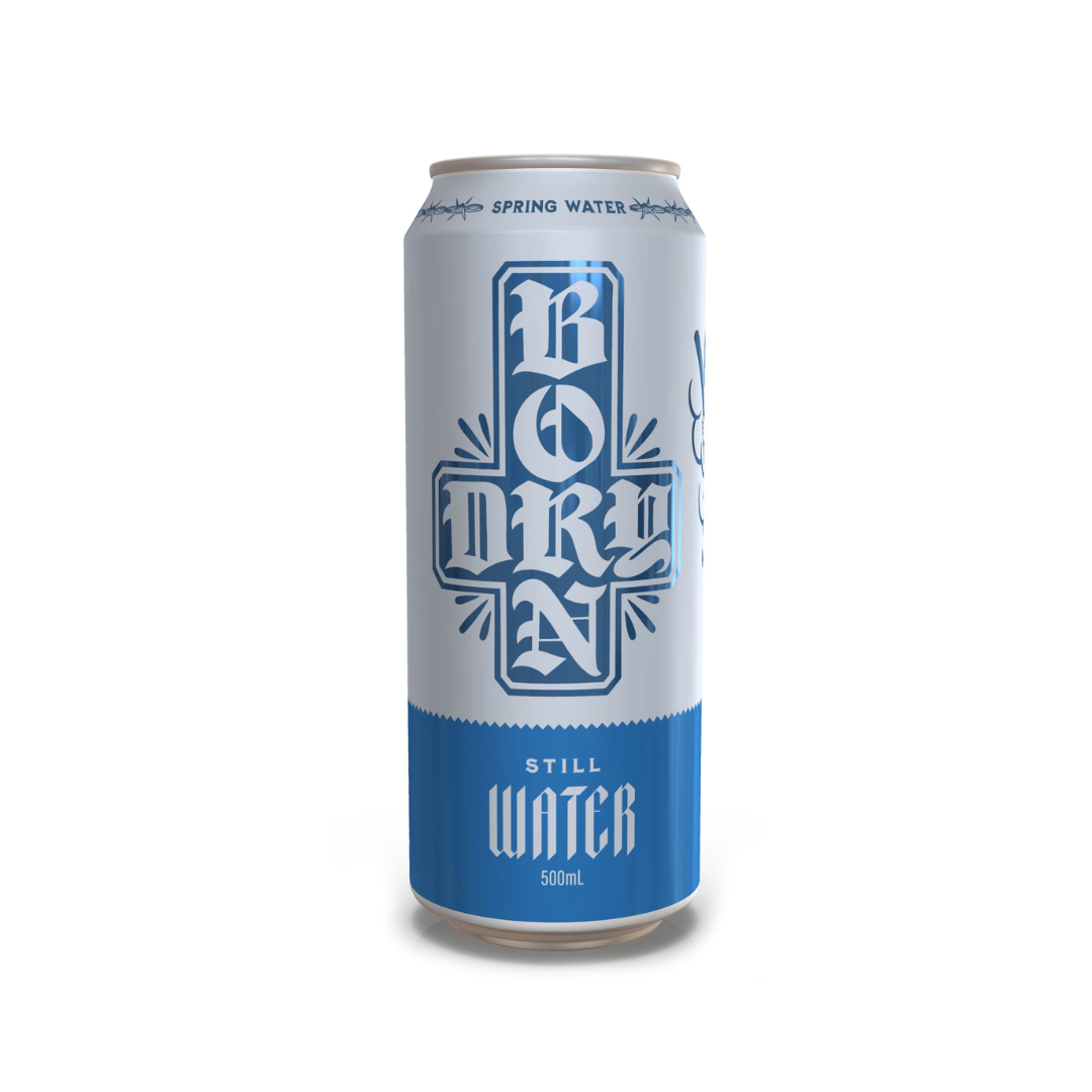 Born Dry - Still Water - 12 x 500ml FREE SHIPPING